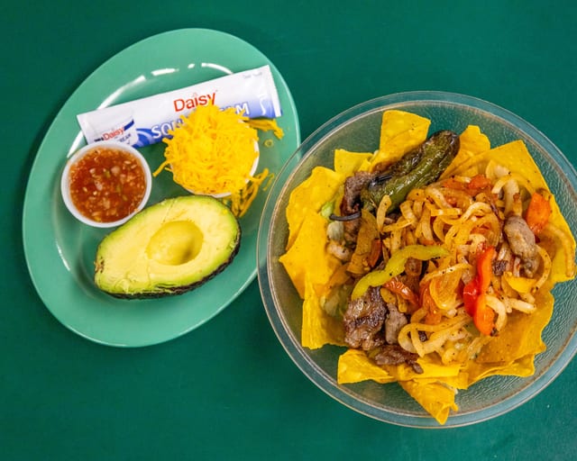 Fajita Salad.