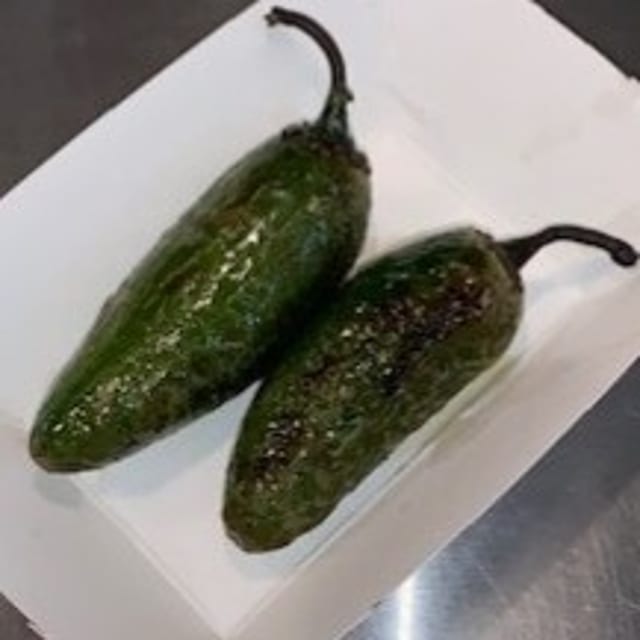 3 GRILLED JALAPEÑOS.