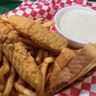 JR. CHICKEN STRIPS BASKET (no combo)