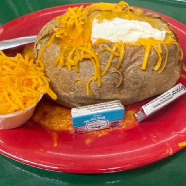 BAKED POTATO.