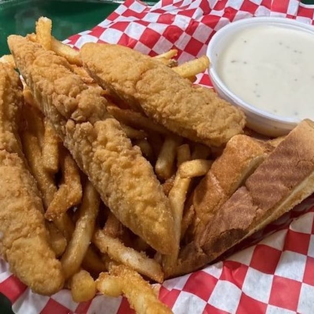 Chicken Strip Basket.