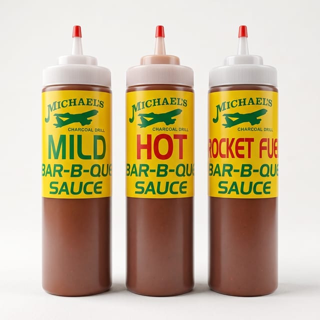 Sauce BBQ Squeeze Bottle.