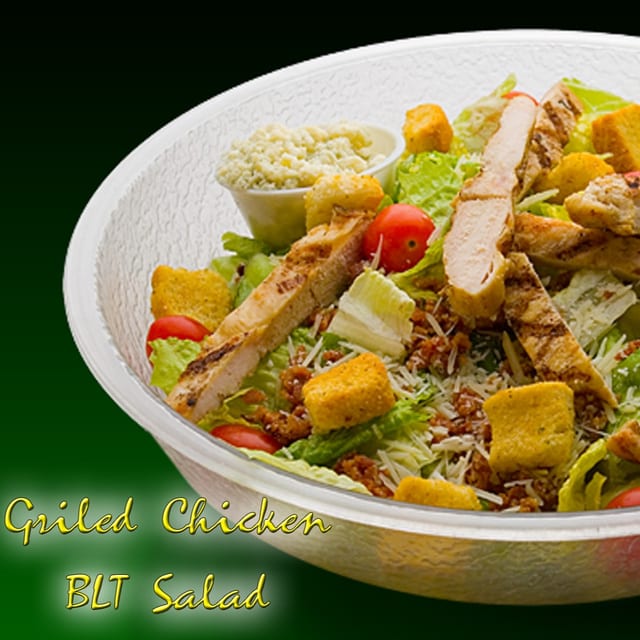 CHICKEN B.L.T. SALAD.