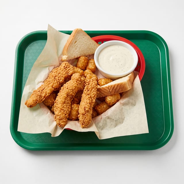 JR STEAK FINGER BASKET combo.