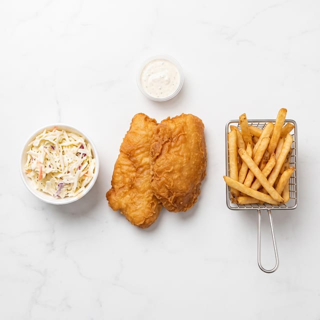 Fried Fish Dinner.