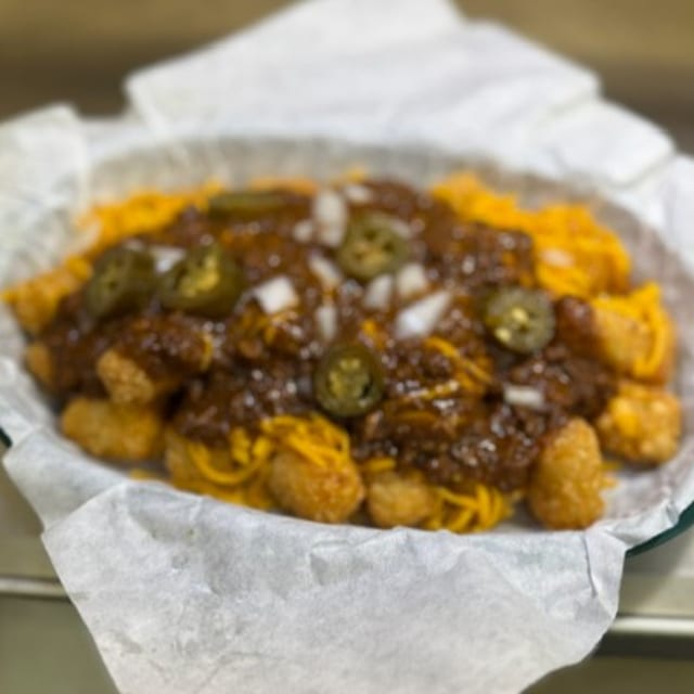 Chili Cheese Tots.